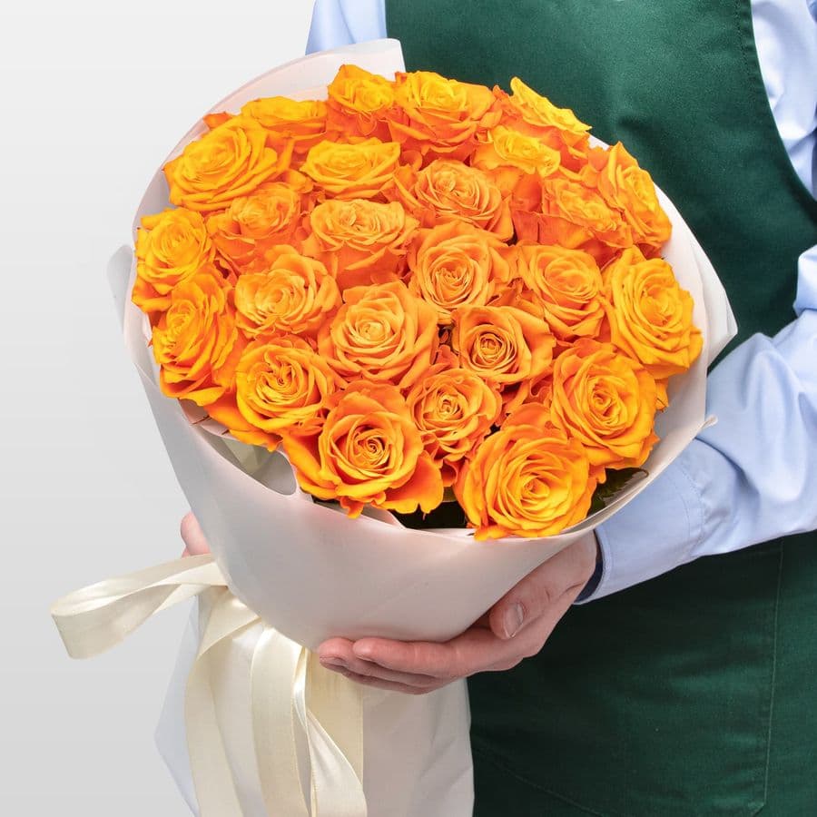 Букет из Роз Элиганс 25 шт «Энергия Счастья»
