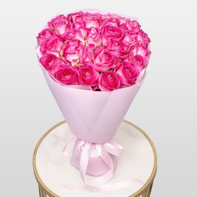 Букет из Роз Либерти 25 шт «Любовное Письмо»