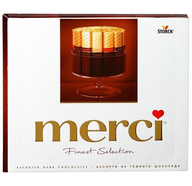 Merci темный шоколад
