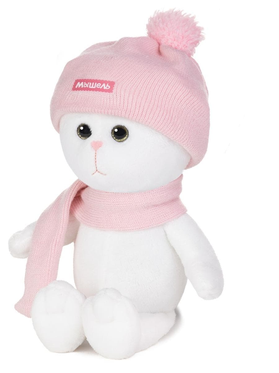 Мягкая игрушка Мышель в Розовой Шапочке и Шарфике