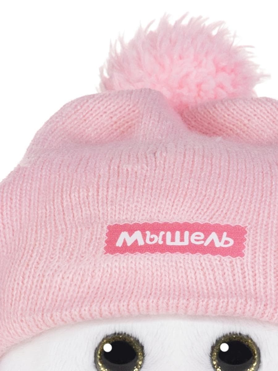 Мягкая игрушка Мышель в Розовой Шапочке и Шарфике