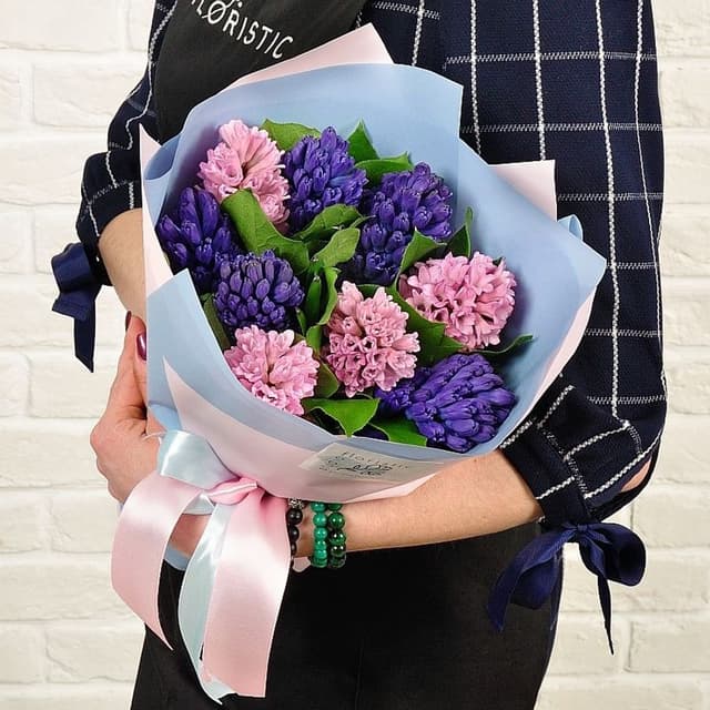 Букет гиацинт микс Букет гиацинт микс