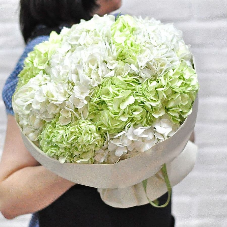 Букет из Гортензий «Эльза»