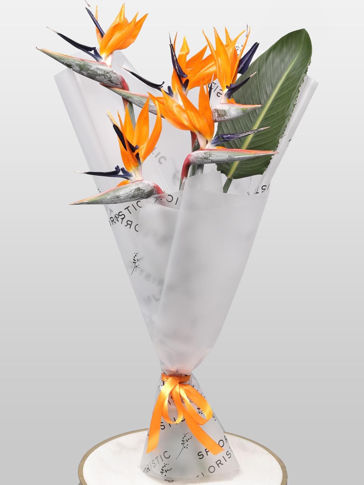 Букет из Стрелиции 5 шт «Перо Жар-Птицы»