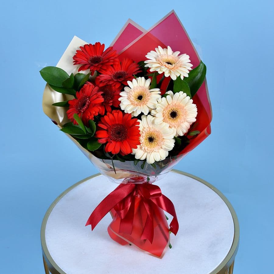 Букет из Гермини «Яркое настроение»