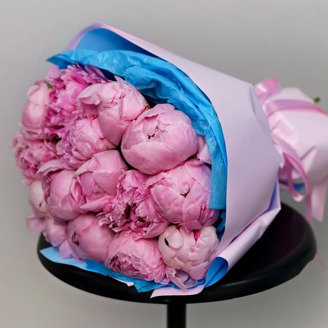 Букет из Пионов «Розовая симфония» Букет из Пионов «Розовая симфония»