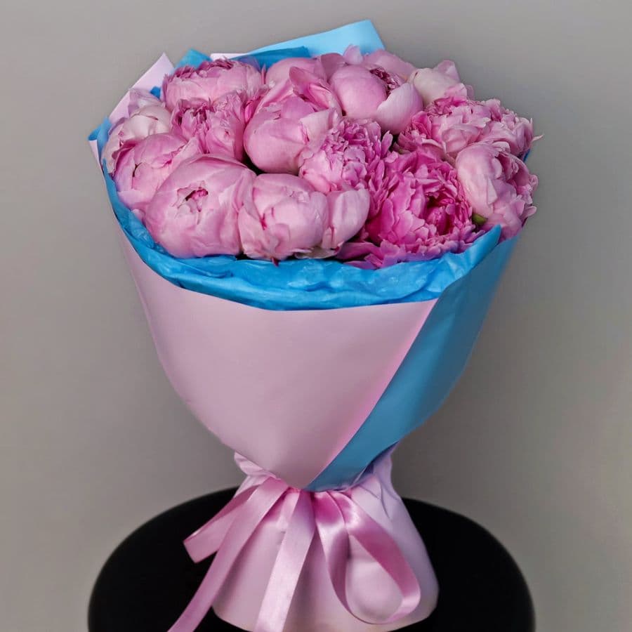 Букет из Пионов «Розовая симфония»