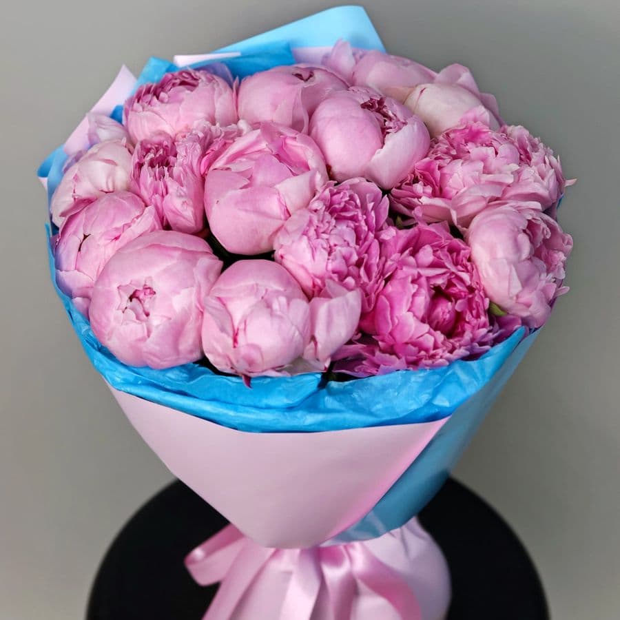 Букет из Пионов «Розовая симфония»