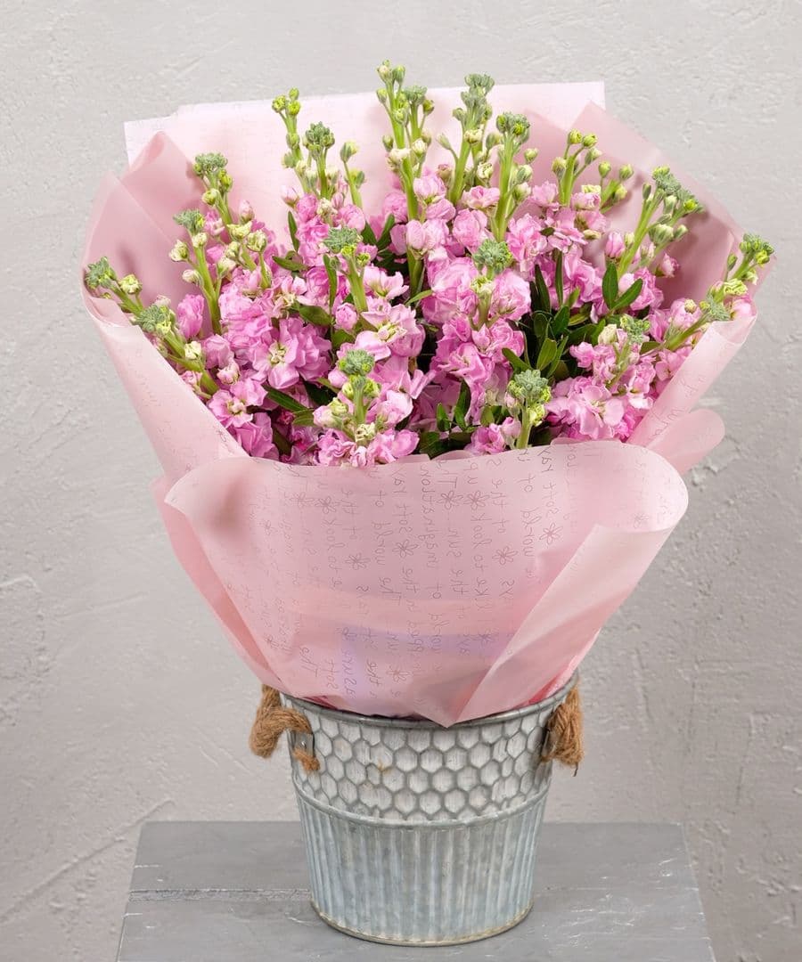 Букет из Маттиолы «Лавандовая Маттиола»