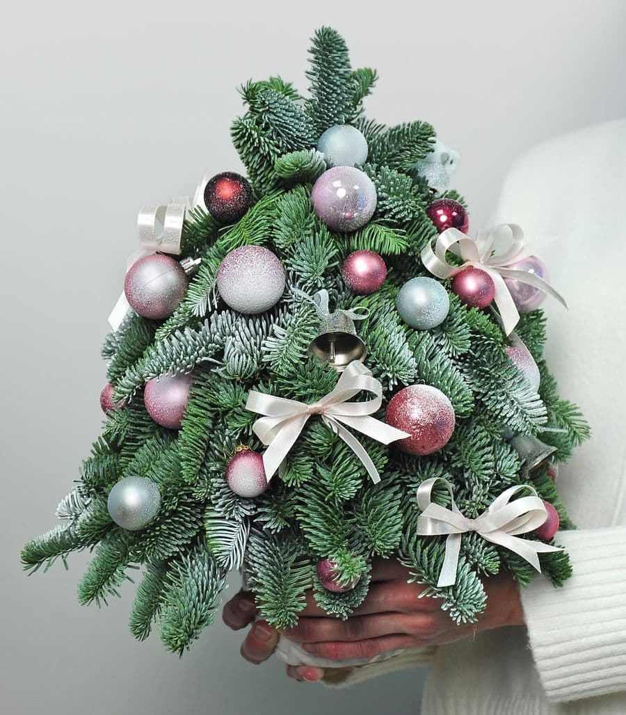 Новогодняя Ель «Зимнее утро»