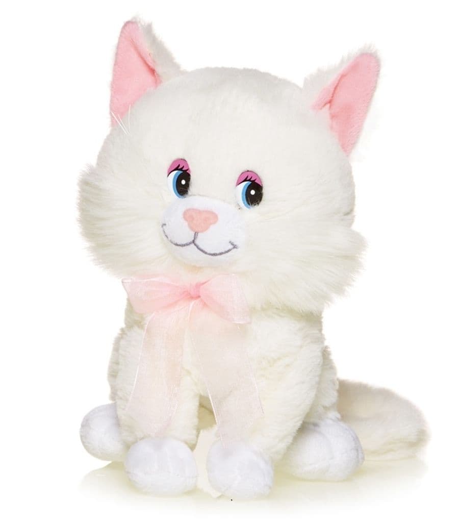 Мягкая Игрушка Котенок Лапушка Белый
