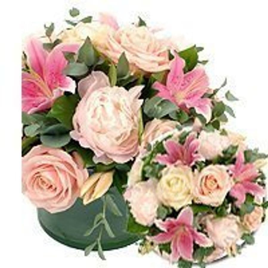 Композиция из Пионов и Лилий «Шикарная композиция»