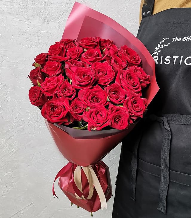 Букет красных Роз 60 см «Страстной» Букет красных Роз 60 см «Страстной»