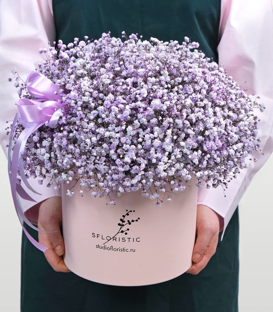 Композиция из Гипсофилы «Перекати-поле»