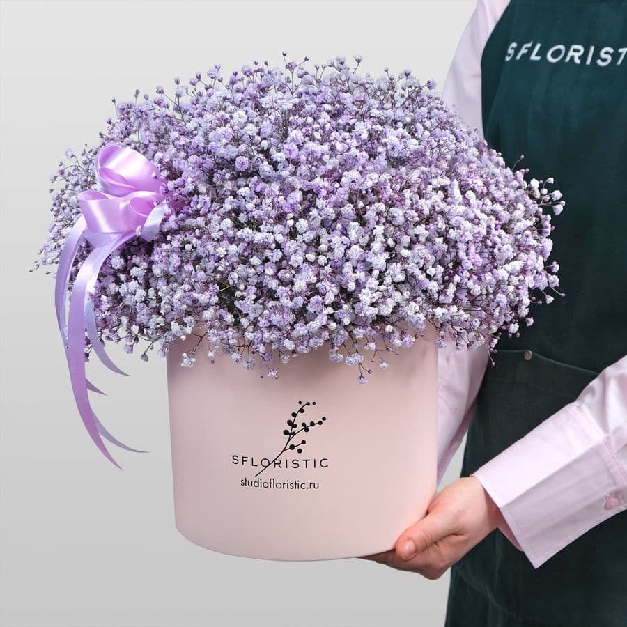 Композиция из Гипсофилы «Перекати-поле»