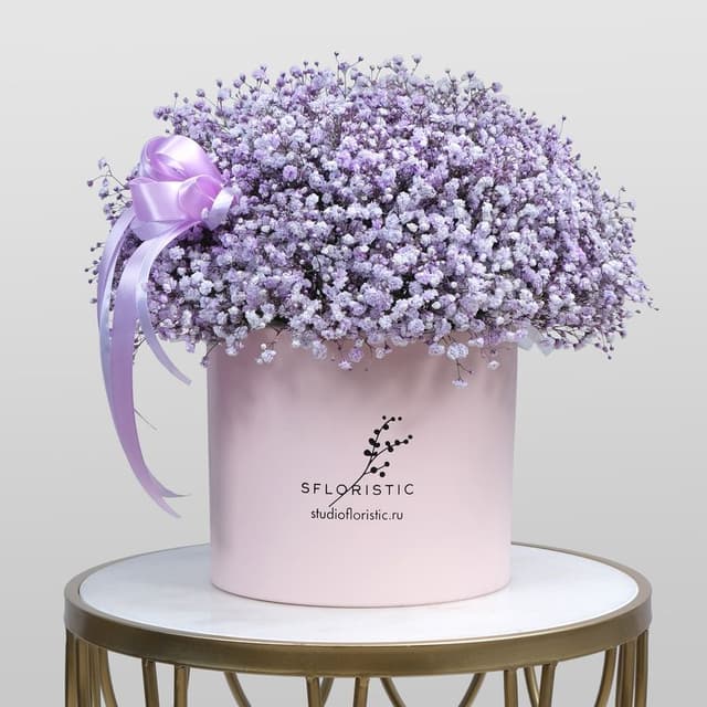 Композиция из Гипсофилы «Перекати-поле» Композиция из Гипсофилы «Перекати-поле»