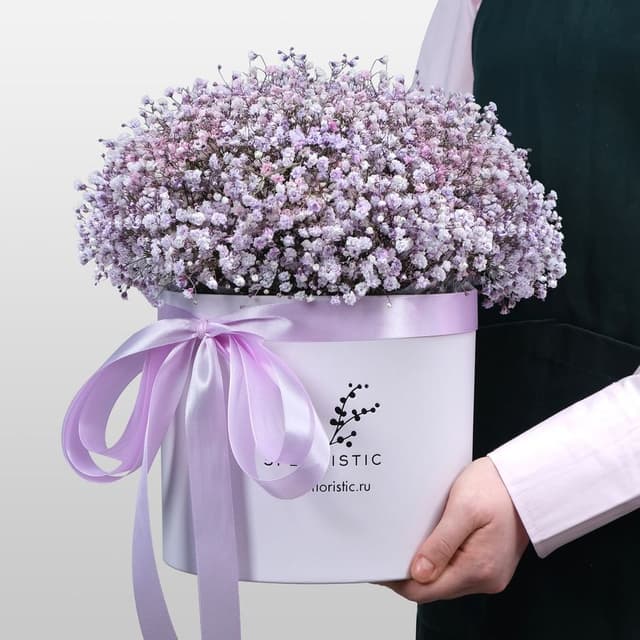 Композиция из гипсофилы «Цветущая Сакура» Композиция из гипсофилы «Цветущая Сакура»
