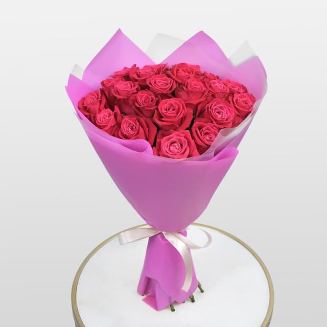 Букет из Роз 60 см «Красный Восход» Букет из Роз 60 см «Красный Восход»