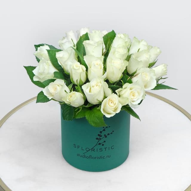 Композиция из Роз 25 шт 40 см «Искренняя любовь» Композиция из Роз 25 шт 40 см «Искренняя любовь»