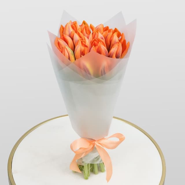 Букет из Тюльпанов 19 шт «Элизабет» Букет из Тюльпанов 19 шт «Элизабет»