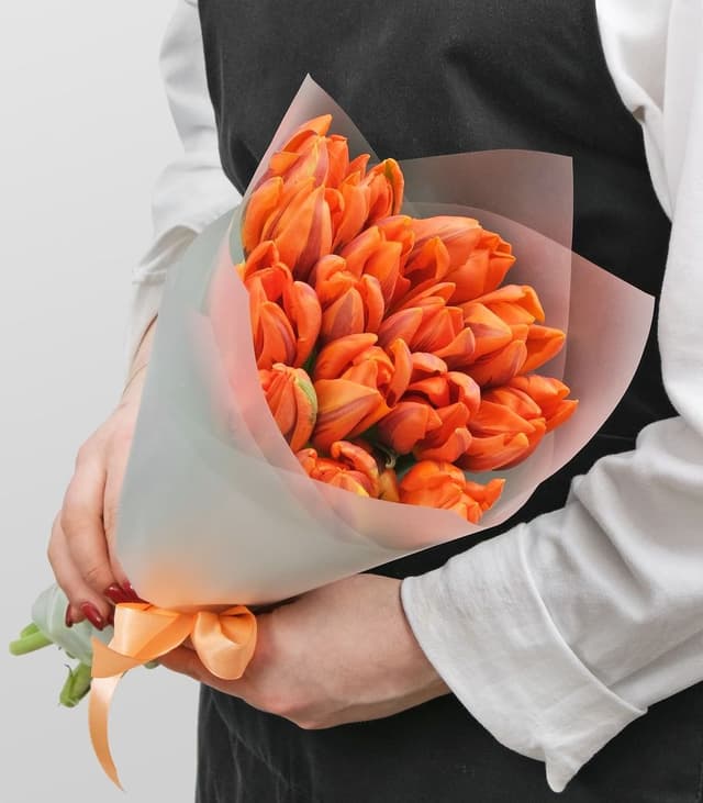 Букет из Тюльпанов 19 шт «Элизабет» Букет из Тюльпанов 19 шт «Элизабет»