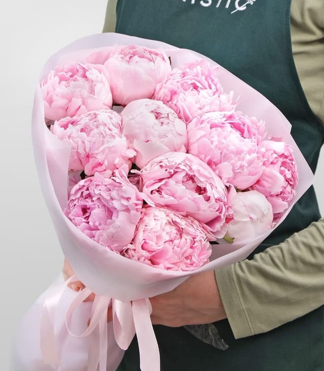 Букет из 11 Пионов «Воздушное облачко» Букет из 11 Пионов «Воздушное облачко»