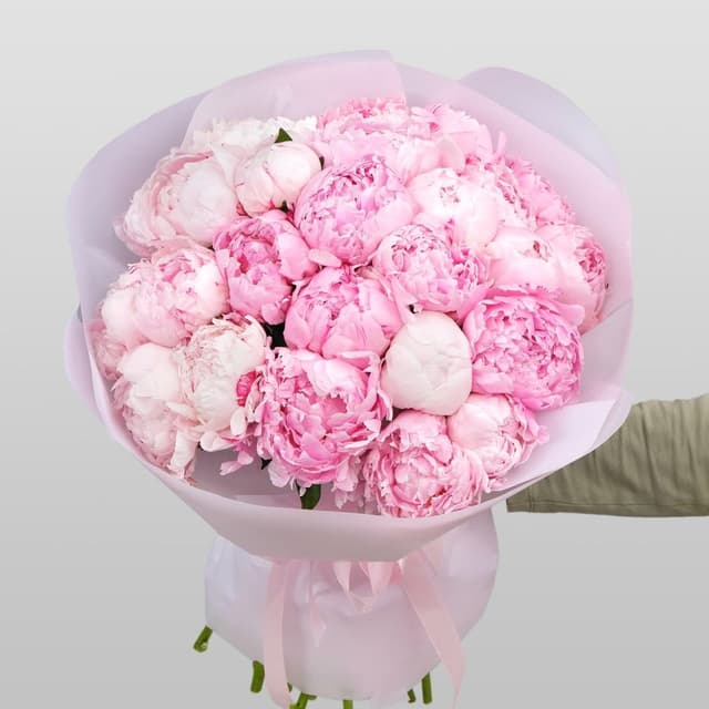 Букет из 25 Пионов «Вкус Любви» Букет из 25 Пионов «Вкус Любви»