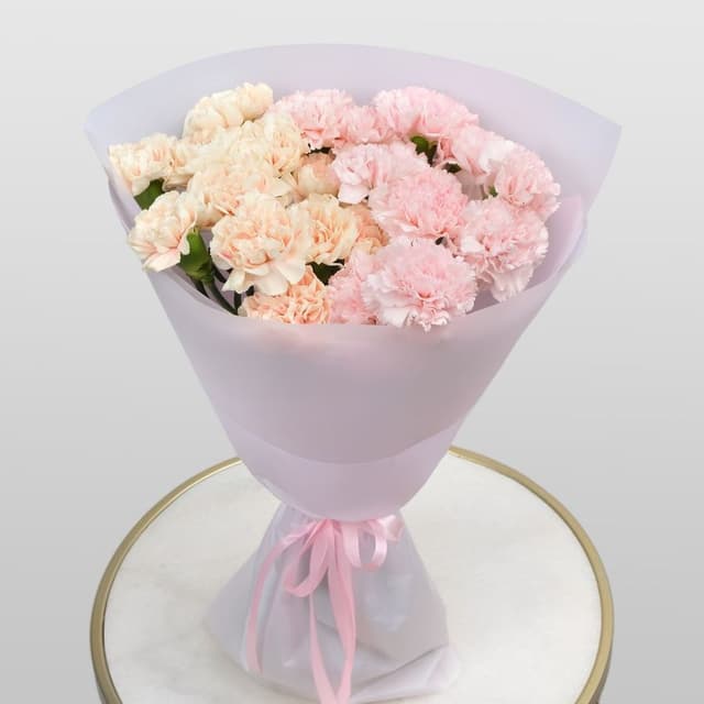 Букет из Гвоздики «Облака Любви» Букет из Гвоздики «Облака Любви»