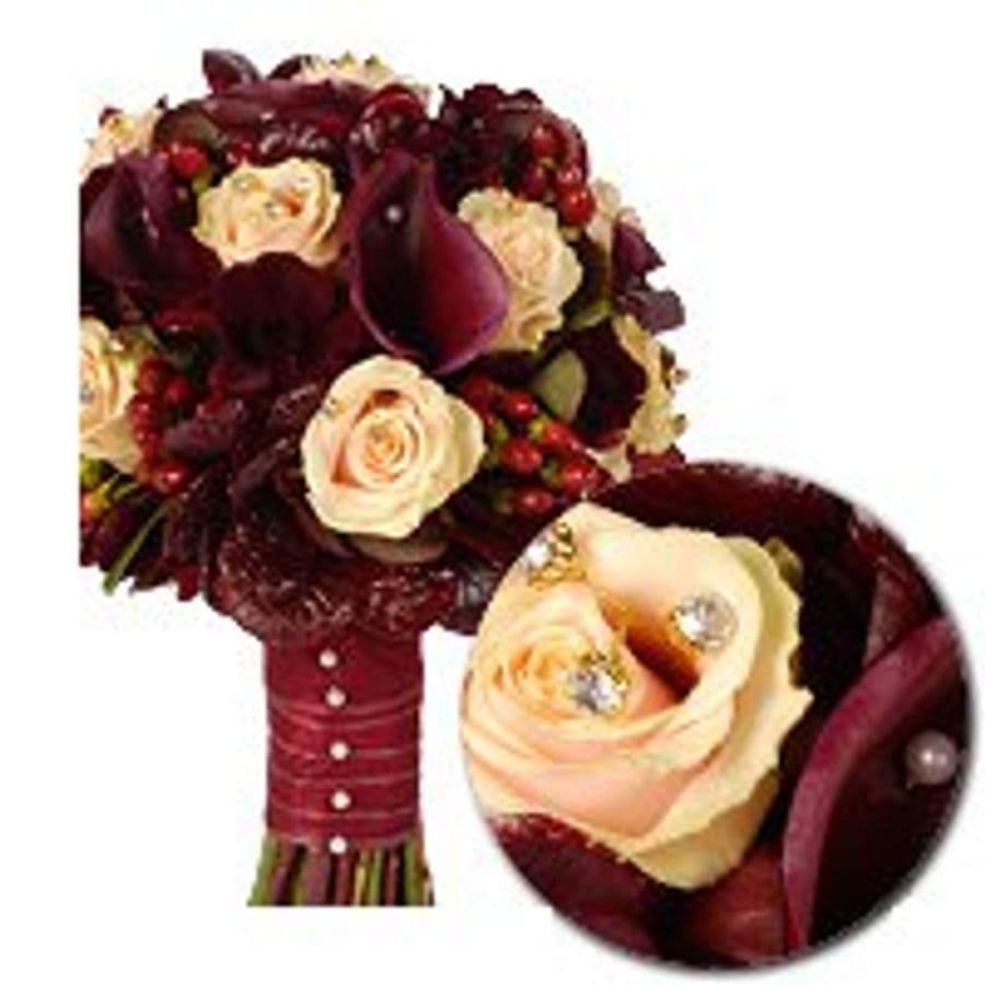 Букет из Калл, Роз и Анемонов «Букет поцелуев»