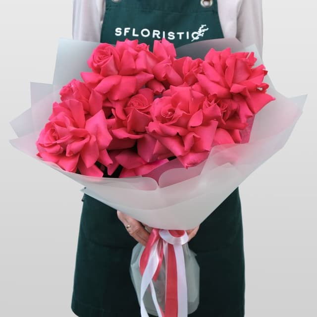 Букет из Роз «Фламинго» Букет из Роз «Фламинго»