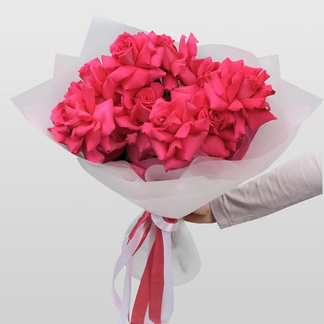 Букет из Роз «Фламинго» Букет из Роз «Фламинго»