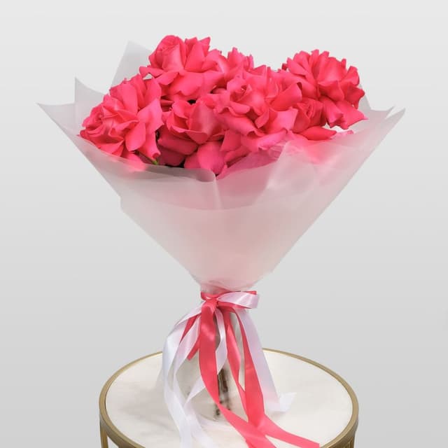 Букет из малиновых Роз «Флойд» Букет из малиновых Роз «Флойд»