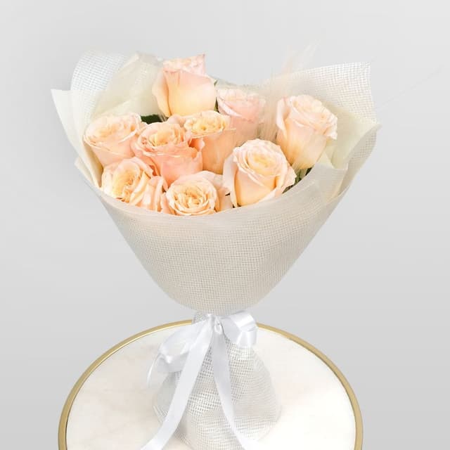 Букет Роз Шиммер «Кремовая радость» Букет Роз Шиммер «Кремовая радость»