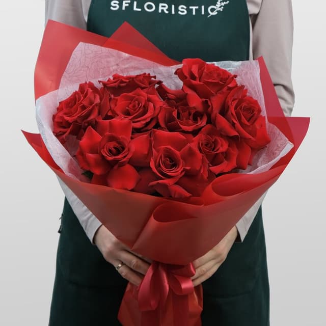 Букет красных Роз «Сириус» Букет красных Роз «Сириус»