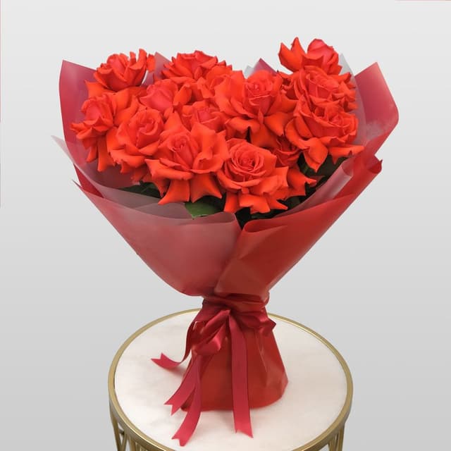 Букет из красных Роз «Мания» Букет из красных Роз «Мания»