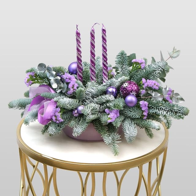 Композиция из Нобилиса, Статицы «Новогодняя Романтика» Композиция из Нобилиса, Статицы «Новогодняя Романтика»