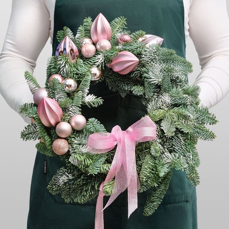 Новогодний венок «Счастливого Нового Года»