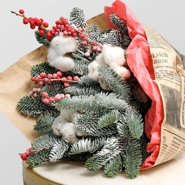 Букет из Нобилиса «Дед Мороз» Букет из Нобилиса «Дед Мороз»