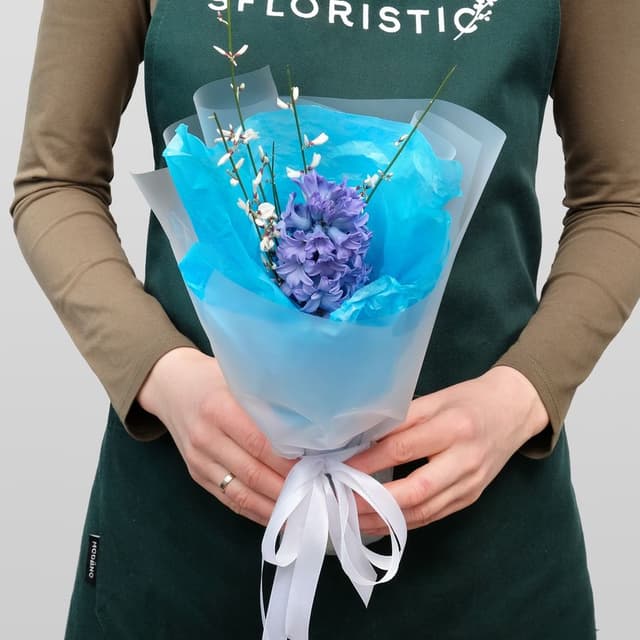 Букет Гиацинтов «Синяя Фантазия» Букет Гиацинтов «Синяя Фантазия»