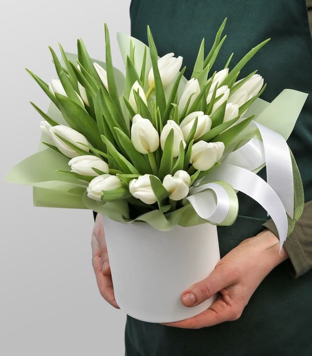 Композиция из Тюльпанов «Ангельский рассвет» Композиция из Тюльпанов «Ангельский рассвет»