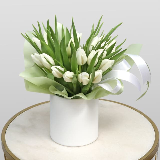 Композиция из Тюльпанов «Ангельский рассвет» Композиция из Тюльпанов «Ангельский рассвет»