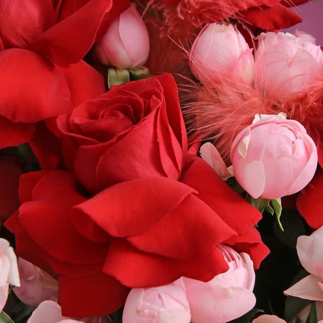 Букет из Кустовых Пионовидных и Эквадорских Роз «Ароматные мечты» Букет из Кустовых Пионовидных и Эквадорских Роз «Ароматные мечты»