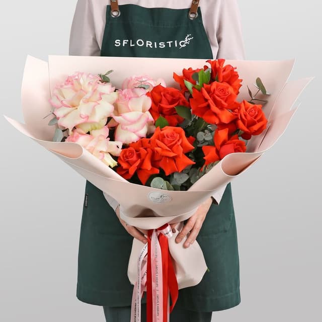 Букет Роз Эквадор «Ты прекрасна» Букет Роз Эквадор «Ты прекрасна»