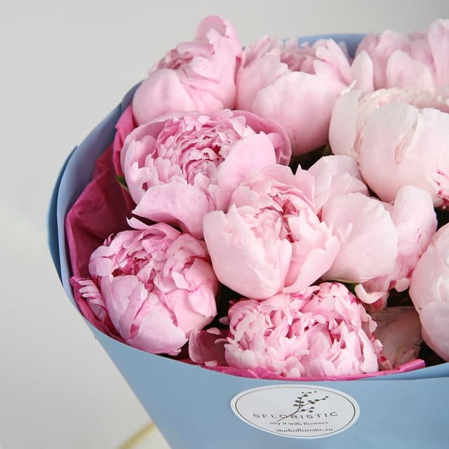 Букет из Пионов «Нежность облаков» Букет из Пионов «Нежность облаков»