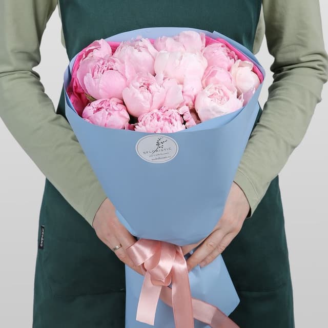 Букет из Пионов «Нежность облаков» Букет из Пионов «Нежность облаков»