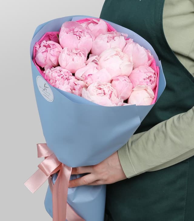 Букет из Пионов «Нежность облаков» Букет из Пионов «Нежность облаков»