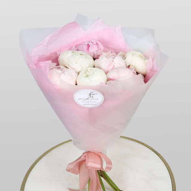 Букет из Пионов «Нежный союз» Букет из Пионов «Нежный союз»