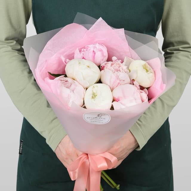 Букет из Пионов «Нежный союз» Букет из Пионов «Нежный союз»