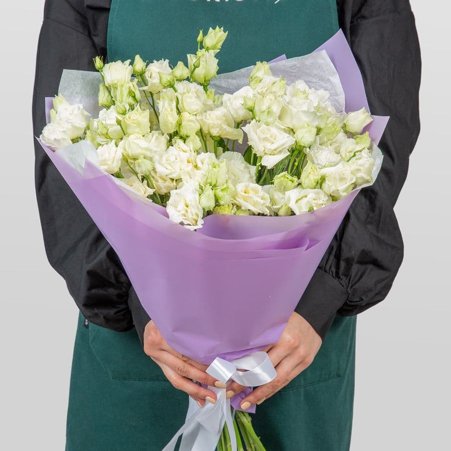 Букет из Эустомы «Элегия чувств»