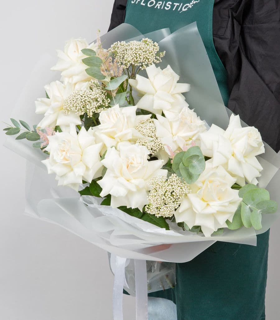 Букет из Роз Эквадор «Сердечные эмоции»